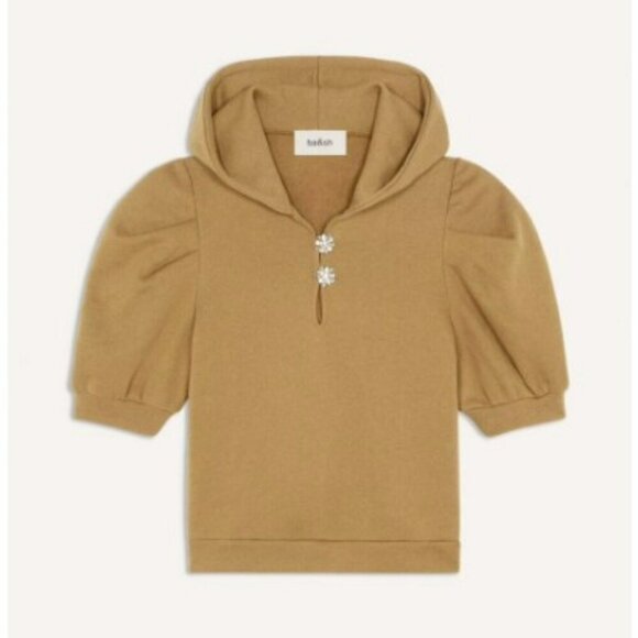 ba&sh Mustard Puff Sleeve Top - Picture 4 of 14